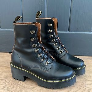 Dr Marten combat boots worn once